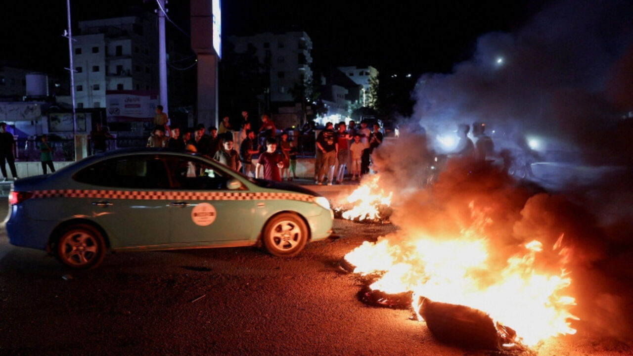 Protest against rising fuel prices in Syria