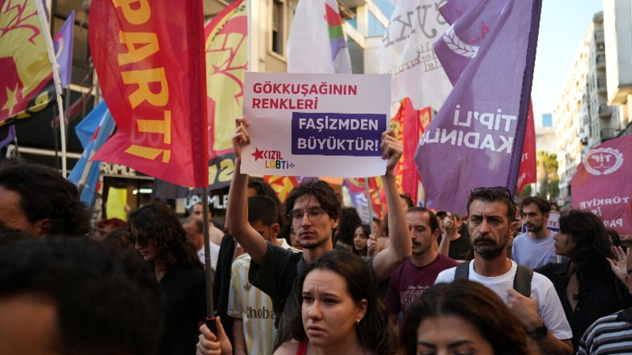 Turkish court jails 16 in Izmir after raids on LGBTQ+ groups