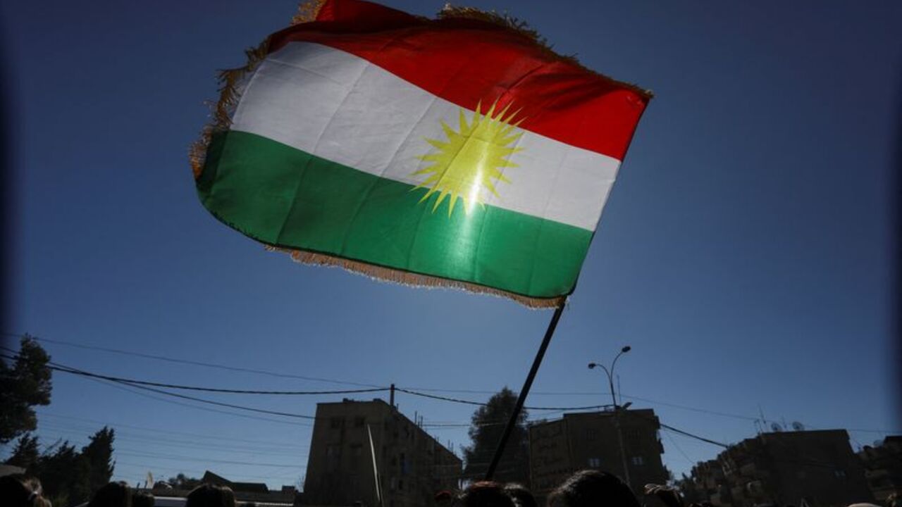 Demonstration on International Mother Language Day in Qamishli