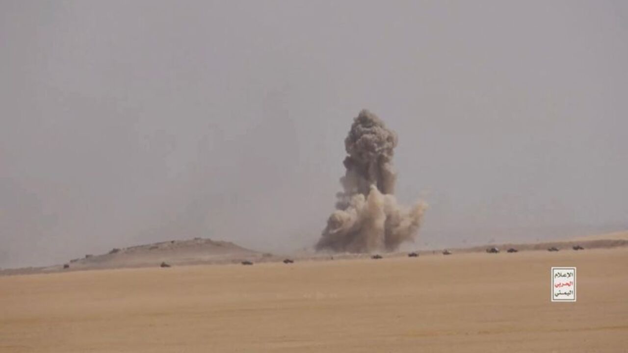 Battle between Iran-aligned Houthi fighters and Saudi-backed forces in al Jawf governate