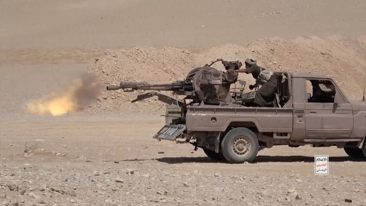 Battle between Iran-aligned Houthi fighters and Saudi backed forces in al Jawf governate
