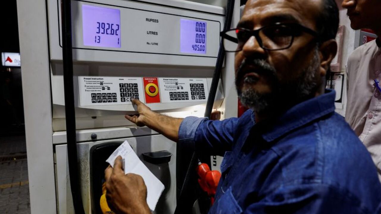Rollout of a fuel relief scheme, in Karachi