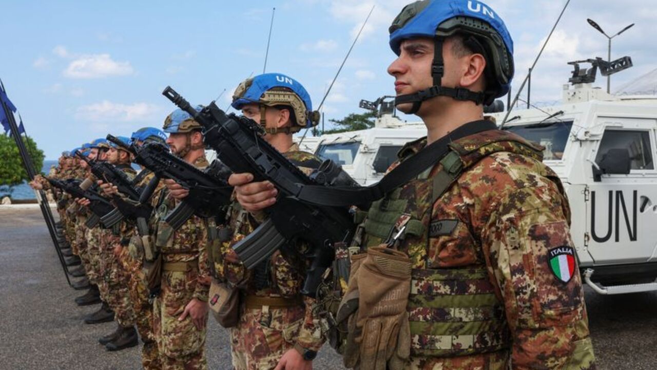 United Nations Interim Force in Lebanon (UNIFIL) base, near Mansouri