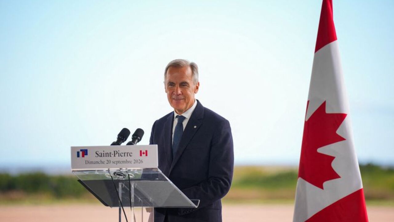 Macron and Carney visit small French territory near Canada