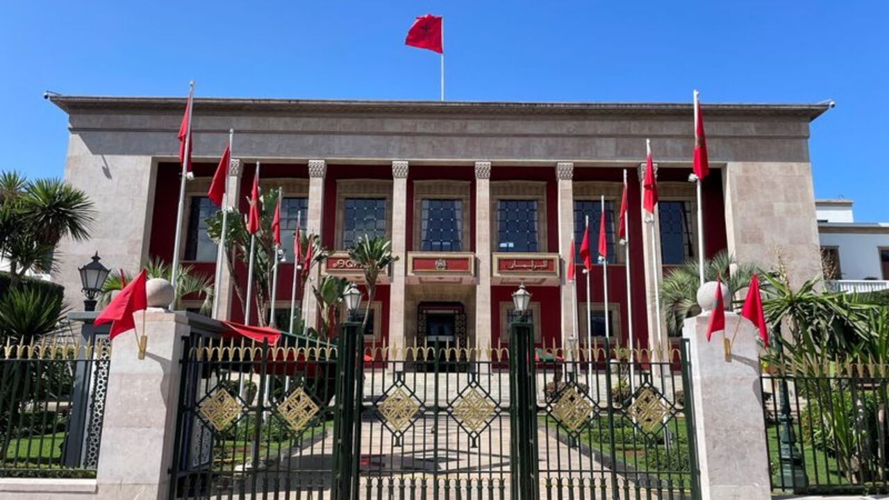 FILE PHOTO: A view of the parliament building in Rabat