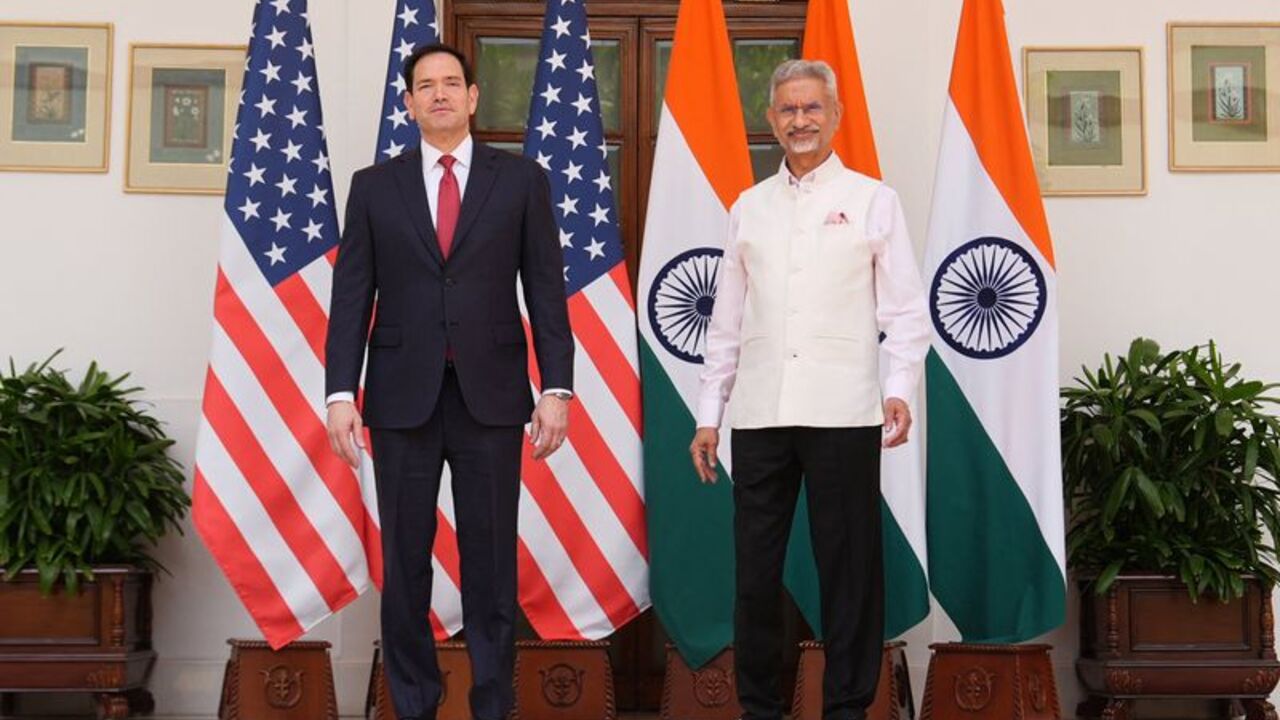 U.S. Secretary of State Marco Rubio, holds talks with India’s Minister of External Affairs S. Jaishankar, in New Delhi
