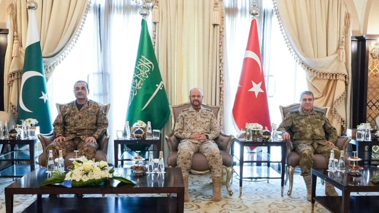Saudi, Turkish and Pakistani military chiefs meet in Riyadh