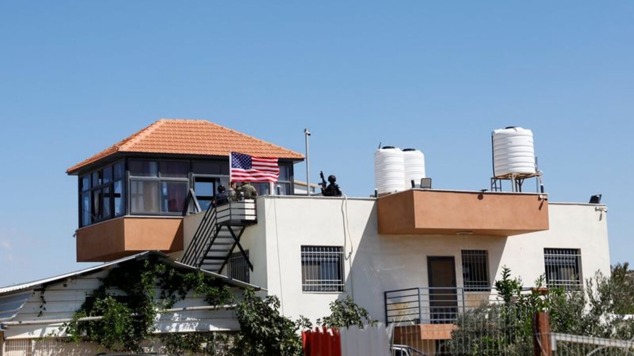 Aftermath of an Israeli settlers attack, in Abu Falah, near Ramallah