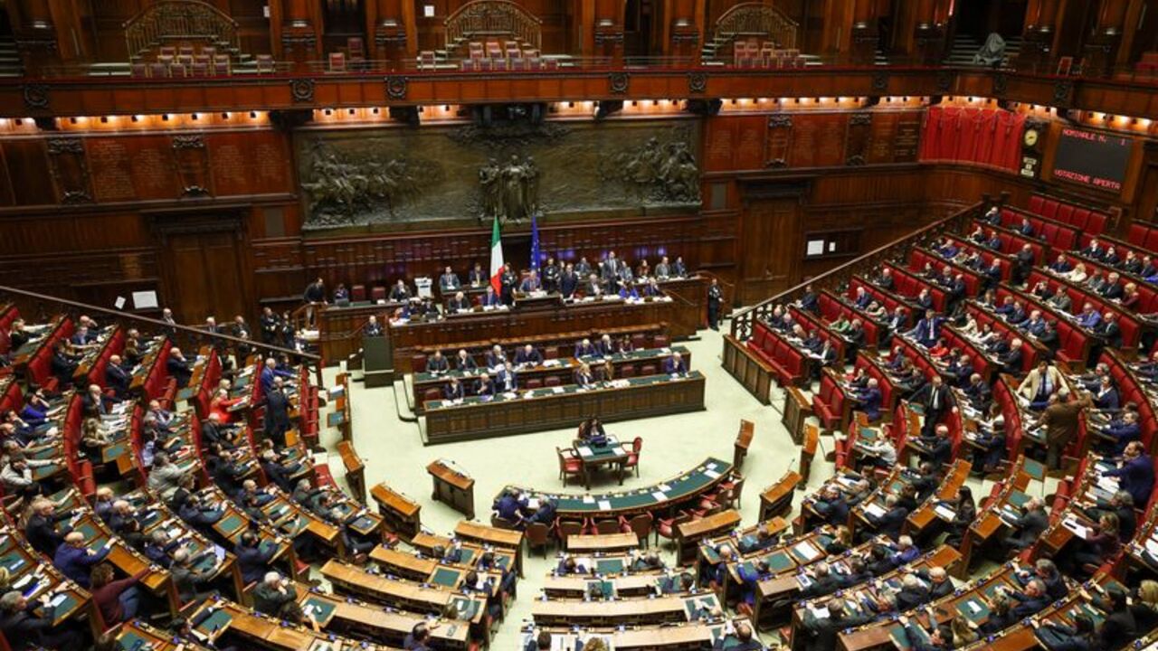 Italian ministers address the lower house of the parliament over the latest developments in Iran and the Middle East