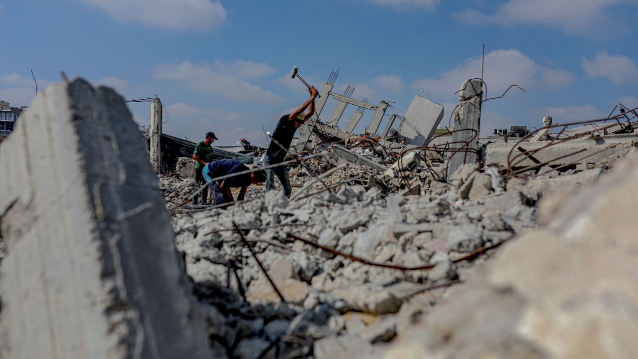 Gaza rubble