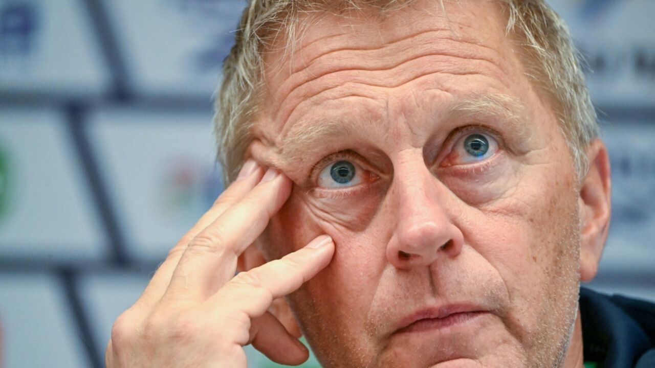 'There's been a lot of emotions' says Ireland's Icelandic head coach Heimir Hallgrimsson before the second UEFA Nations League football match against Israel
