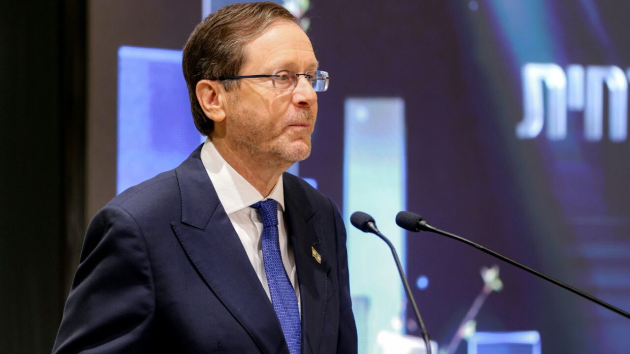 Herzog was sworn in as Israel's president in 2021 after being a elected by lawmakers in a landslide