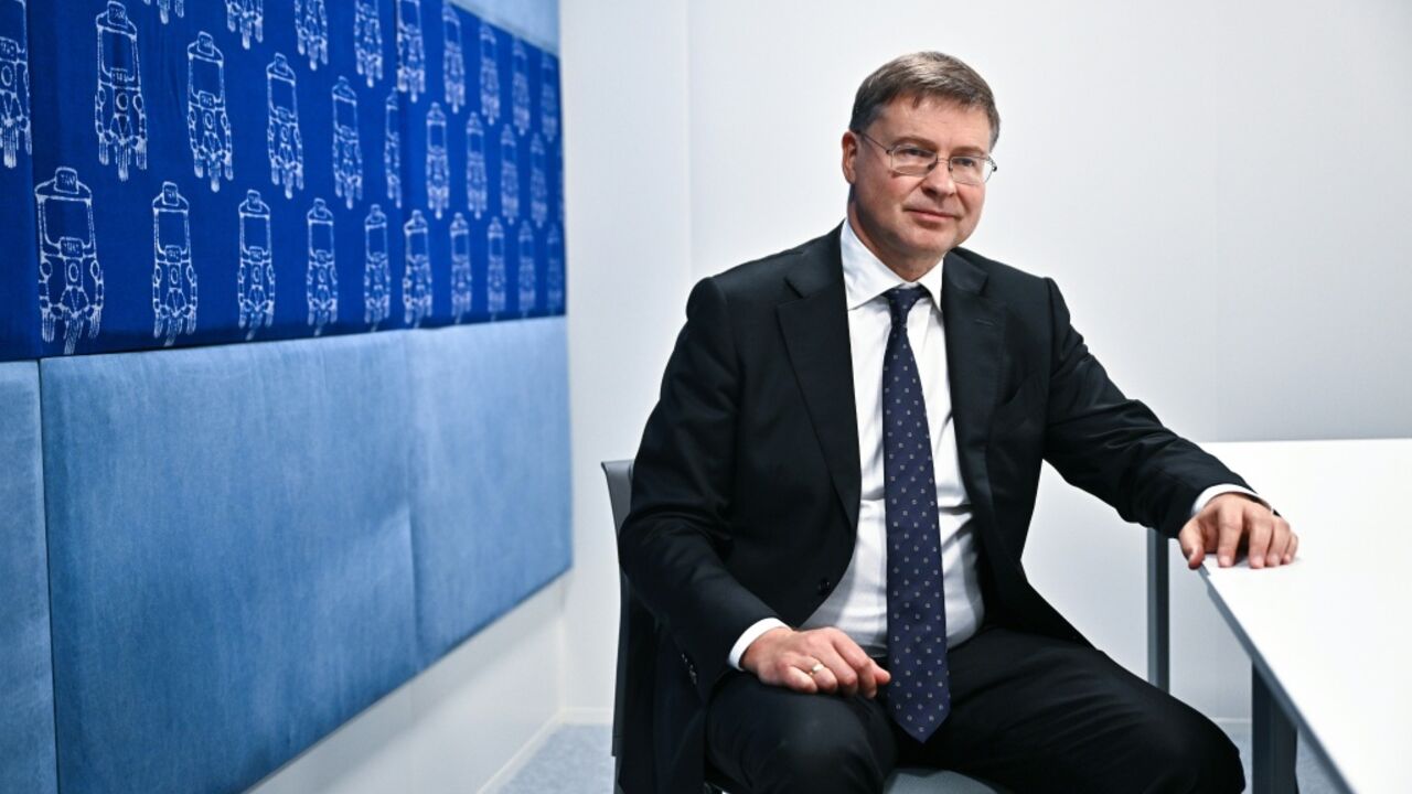 EU economy chief Valdis Dombrovskis spoke to AFP exclusively on the sidelines of the IMF-World Bank Annual Meetings in Bangkok