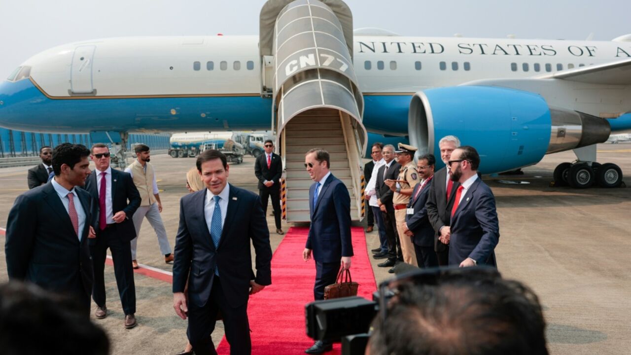 US Secretary of State Marco Rubio arrived in India, his second official visit to the country this year, as he pursues an Asian tour blending diplomacy and trade