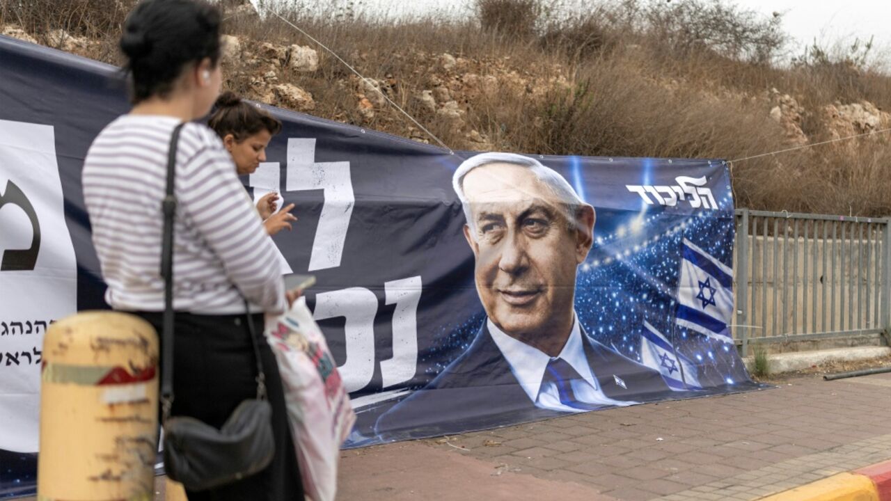 Israeli Prime Minister Benjamin Netanyahu has sought to convince voters his rivals are soft on Iran
