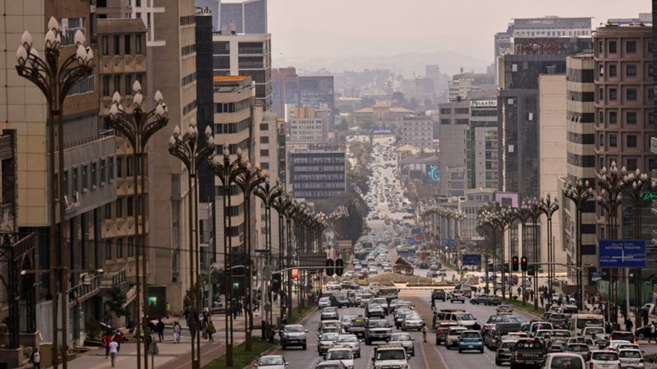 FILE PHOTO: A general view of the cityscape of Addis Ababa