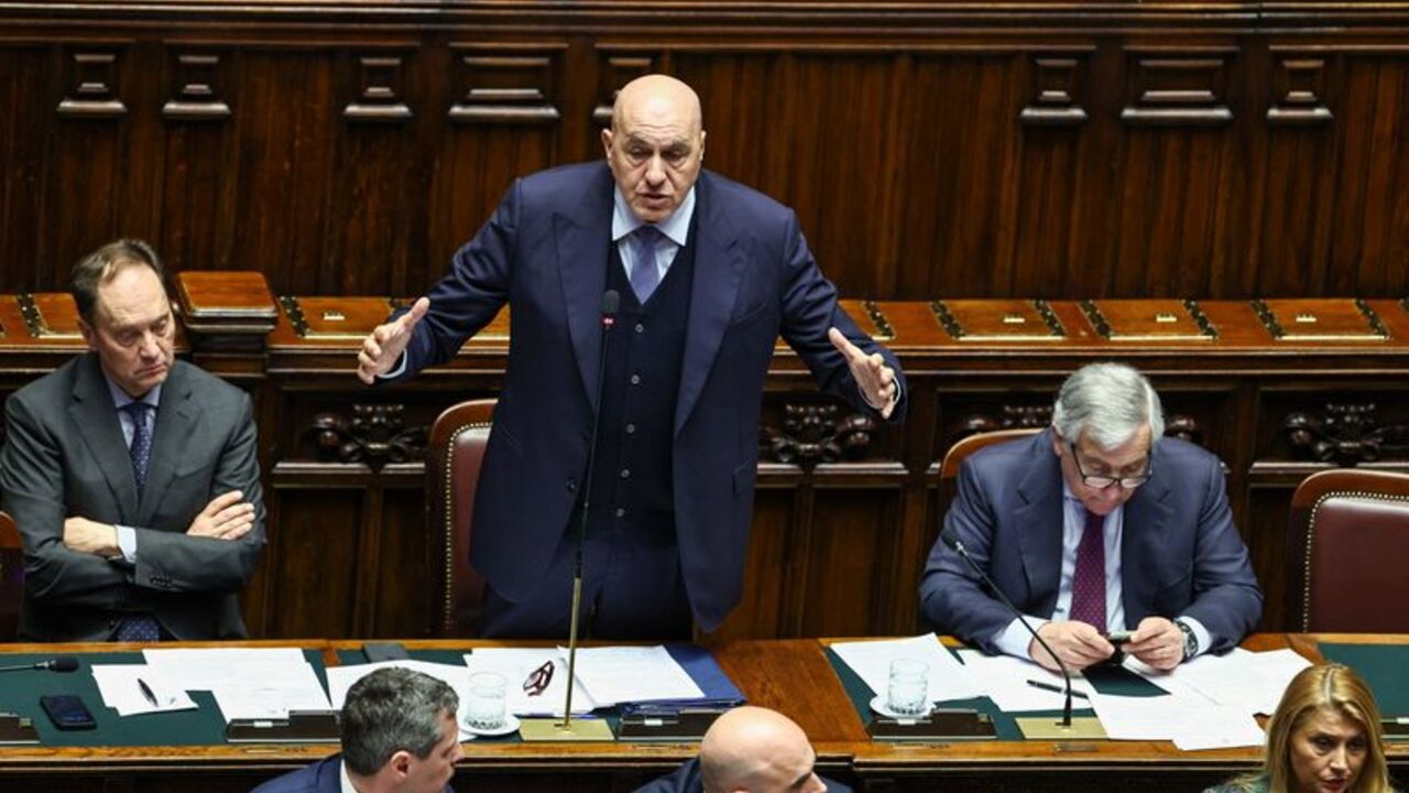 Italian ministers address the lower house of the parliament over the latest developments in Iran and the Middle East