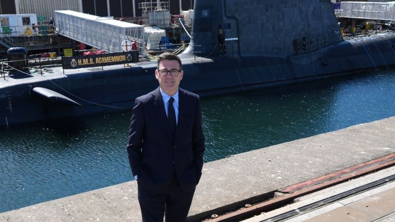 Britain's Prime Minister Andy Burnham visits Cumbria