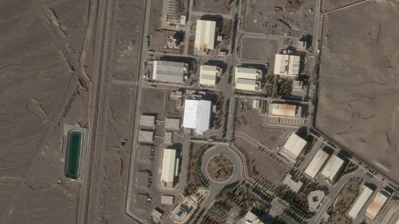 A satellite imagery taken on January 30, 2026 shows a new roof over a previously destroyed building at Natanz nuclear site