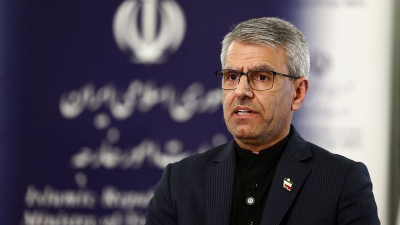 Iran's Foreign Ministry spokesman Esmaeil Baghaei attends interview in Tehran