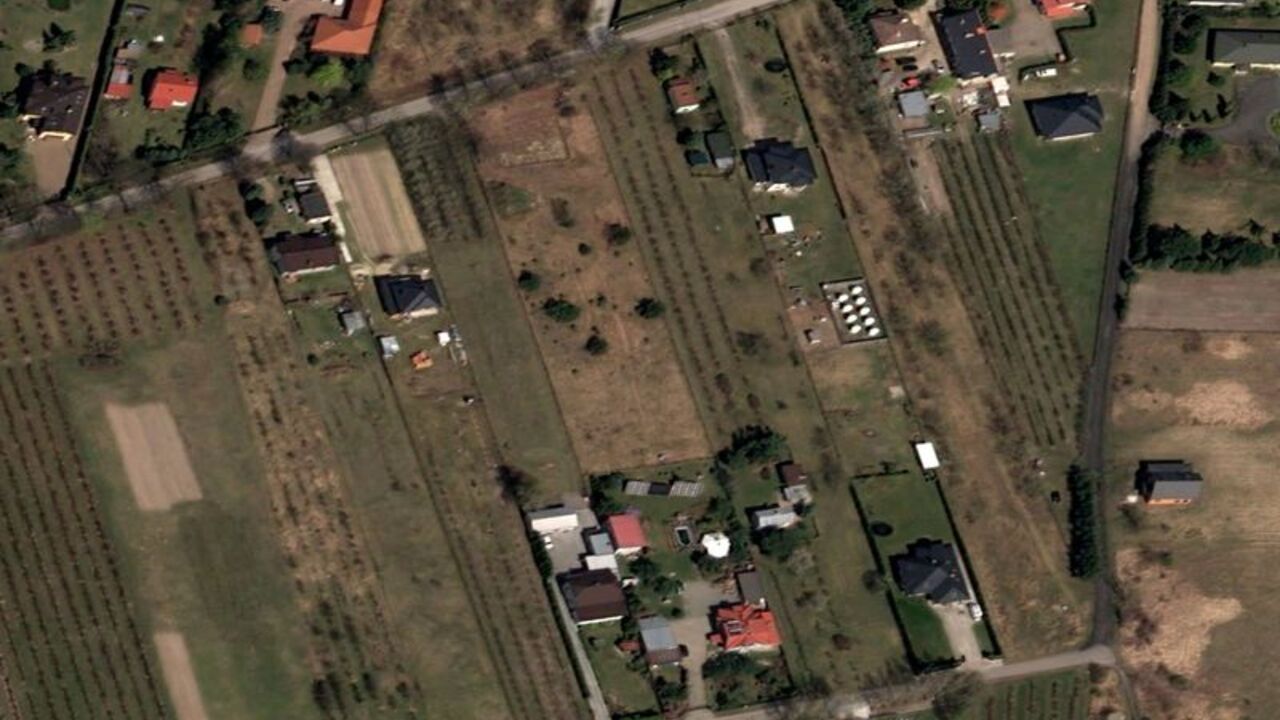 An archive satellite image shows Starlink station that Poland suspects was sabotaged, in Wola Krobowska