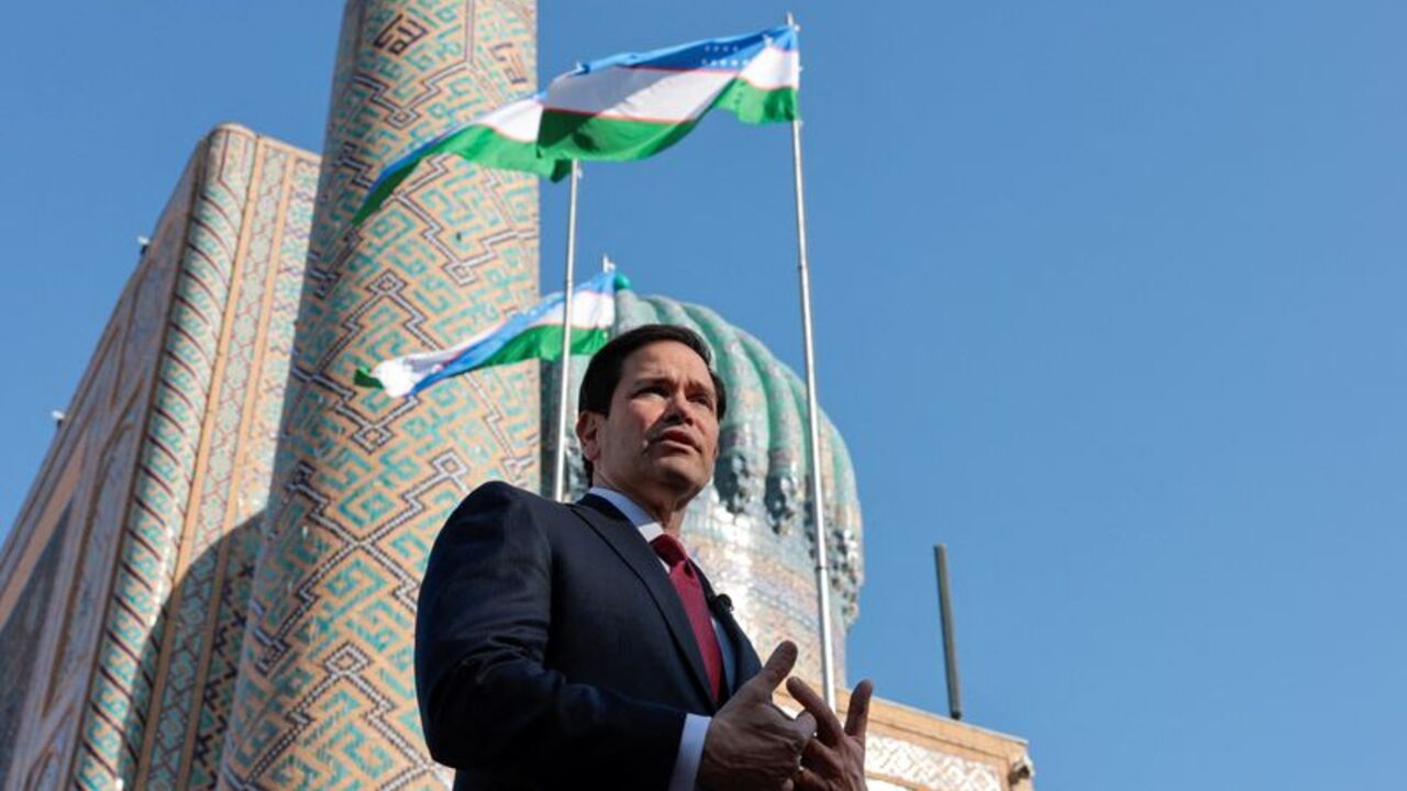 US Secretary of State Marco Rubio visits Uzbekistan