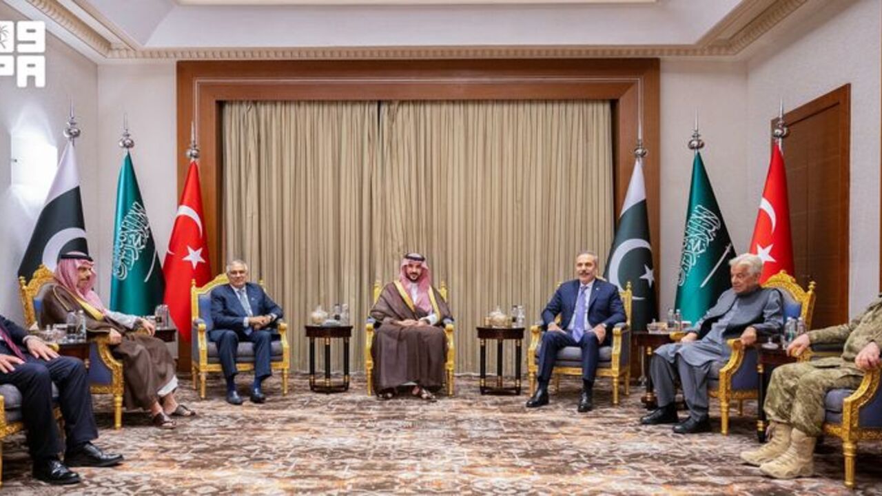 Mecca defense pact meeting between Turkey, Saudi Arabia ​and Pakistan in Riyadh