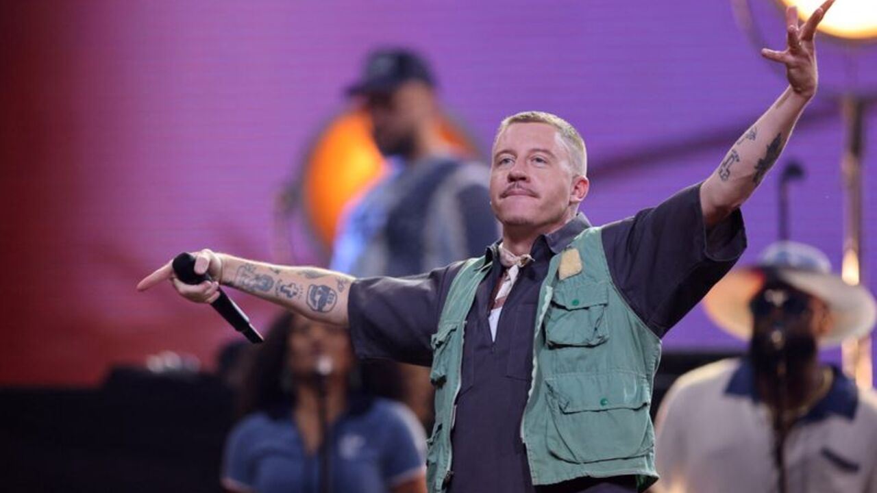 Macklemore vows to fight until 'last breath' at opening of 'Free ...