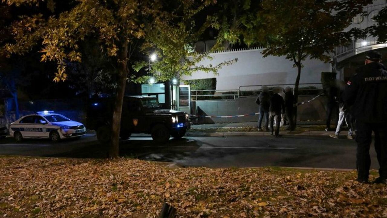 Policeman kills knife attacker outside Israel's embassy in Serbia