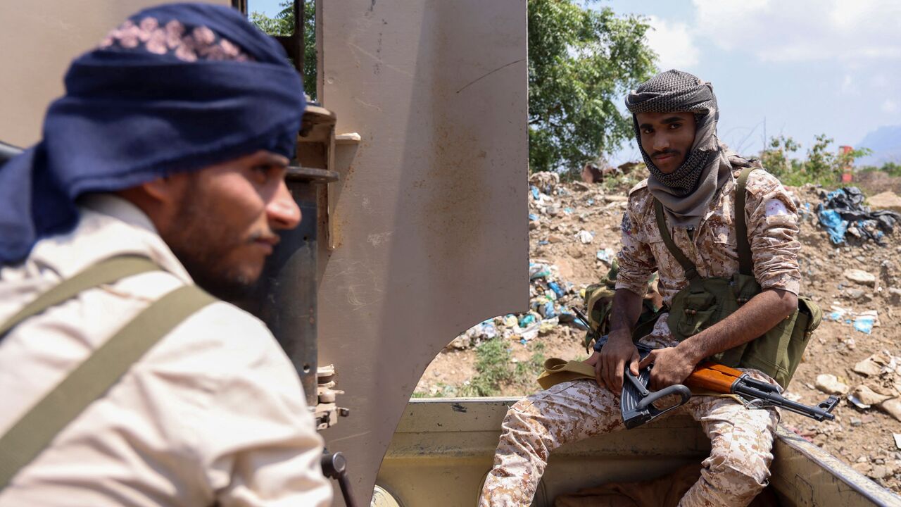 Saudi-backed Yemeni government soldiers