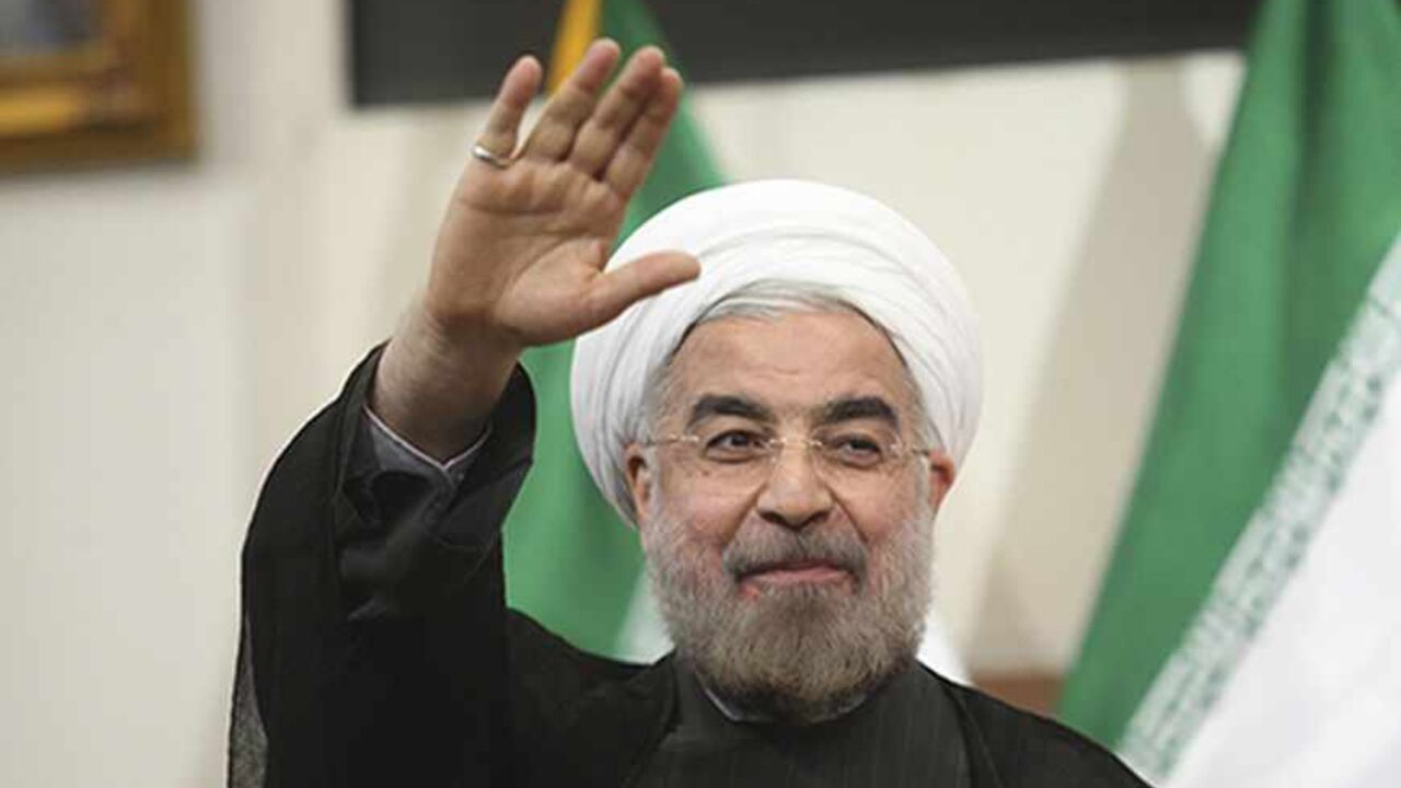 Iranian President-elect Hassan Rohani gestures to the media during a news conference in Tehran June 17, 2013. REUTERS/Fars News/Majid Hagdost  (IRAN - Tags: POLITICS PROFILE) ATTENTION EDITORS - THIS IMAGE WAS PROVIDED BY A THIRD PARTY. FOR  EDITORIAL USE ONLY. NOT FOR SALE FOR MARKETING OR ADVERTISING CAMPAIGNS. THIS PICTURE IS DISTRIBUTED EXACTLY AS RECEIVED BY REUTERS, AS A SERVICE TO CLIENTS - RTX10QWD
