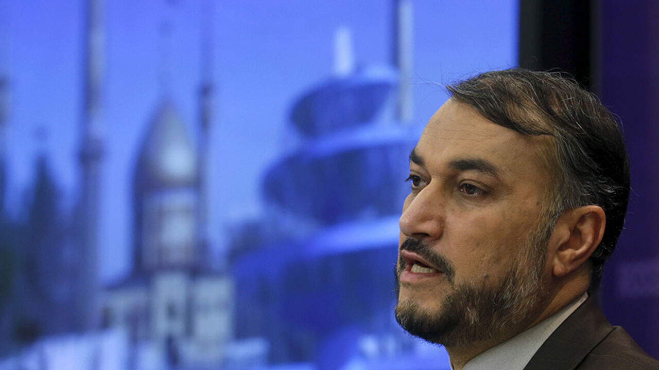 Iran's Deputy Foreign Minister Hossein Amir-Abdollahian speaks during a news conference in Moscow, Russia, September 22, 2015. Amir-Abdollahian said on Tuesday his country had no troops or military advisers in Syria or Yemen, the RIA news agency reported. REUTERS/Maxim Zmeyev - RTX1RTQL