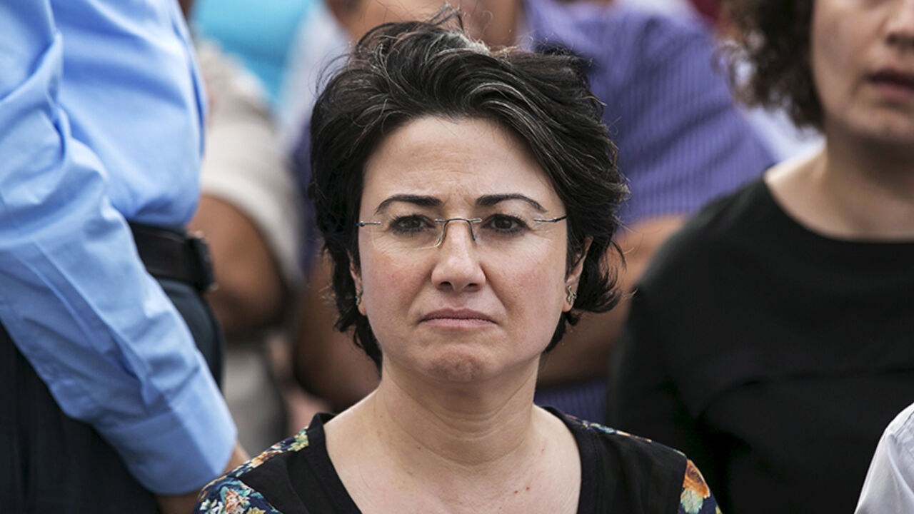Hanin Zoabi, a legislator from the Joint Arab List, participates in a pro-Palestinian demonstration in the northern Israeli town of Sakhnin October 13, 2015. Israel's leading Arab politician was in the middle of a television interview on a street in its biggest Arab city when the mayor, also an Arab, pulled up in his car and started shouting at him to leave. With Palestinian knife attacks on the rise, the live TV encounter illustrated a conflict within Israel's Arab minority between sympathy for Palestinian