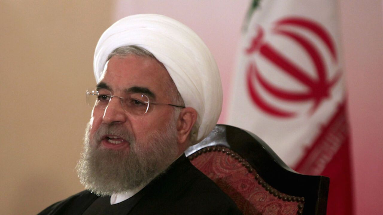 Iran's President Hassan Rouhani speaks during a news conference in Islamabad, Pakistan, March 26, 2016. To match Insight IRAN-POLITICS/BACKLASH  REUTERS/Faisal Mahmood/File Photo - RTSIHTK