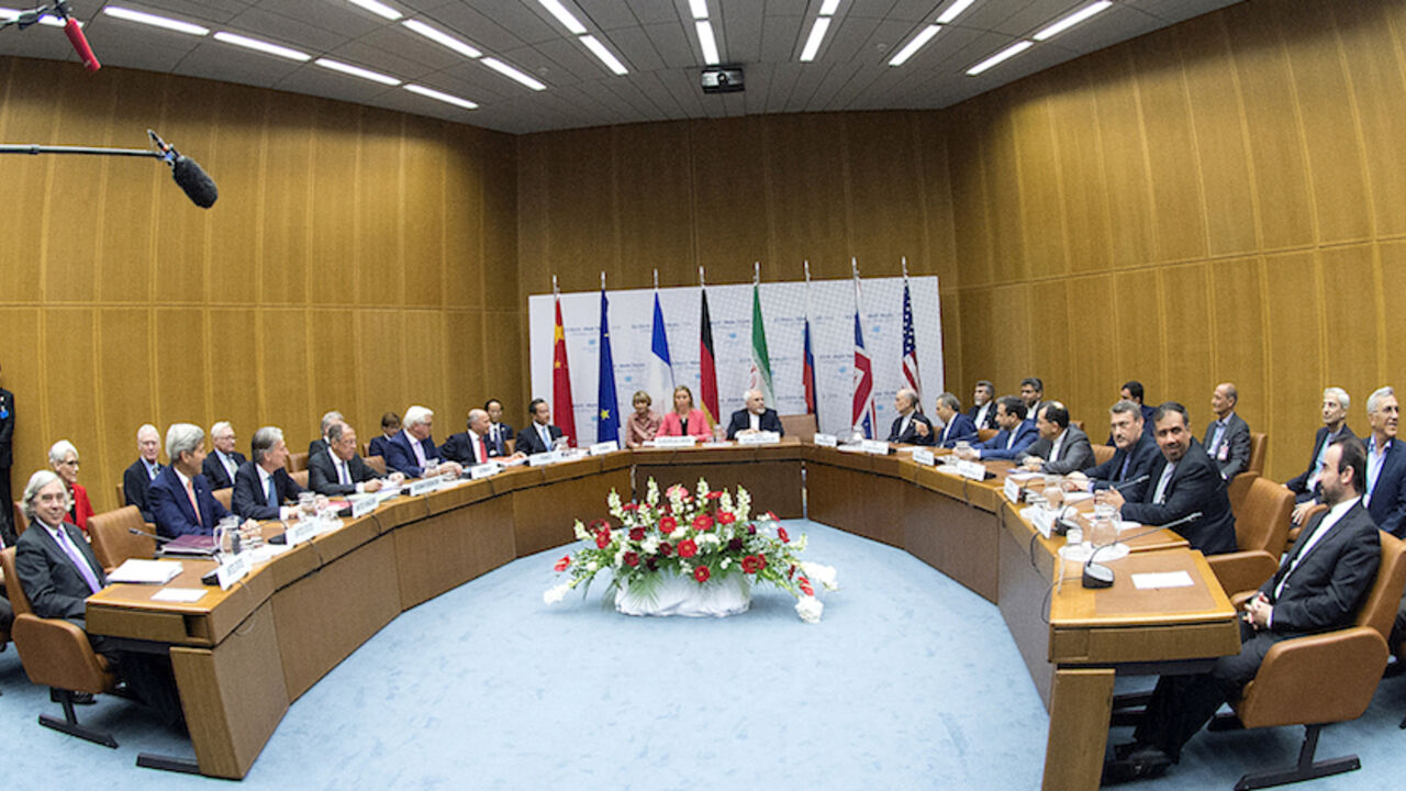 U.S. Secretary of Energy Ernest Moniz, U.S. Secretary of State John Kerry, British Foreign Secretary Philip Hammond, Russian Foreign Minister Sergey Lavrov, German Foreign Minister Frank Walter Steinmeier, French Foreign Minister Laurent Fabius, Chinese Foreign Minister Wang Yi, High Representative of the European Union for Foreign Affairs and Security Policy Federica Mogherini, Iranian Foreign Minister Mohammad Javad Zarif and the head of the Iranian Atomic Energy Organization Ali Akbar Salehi and the Iran