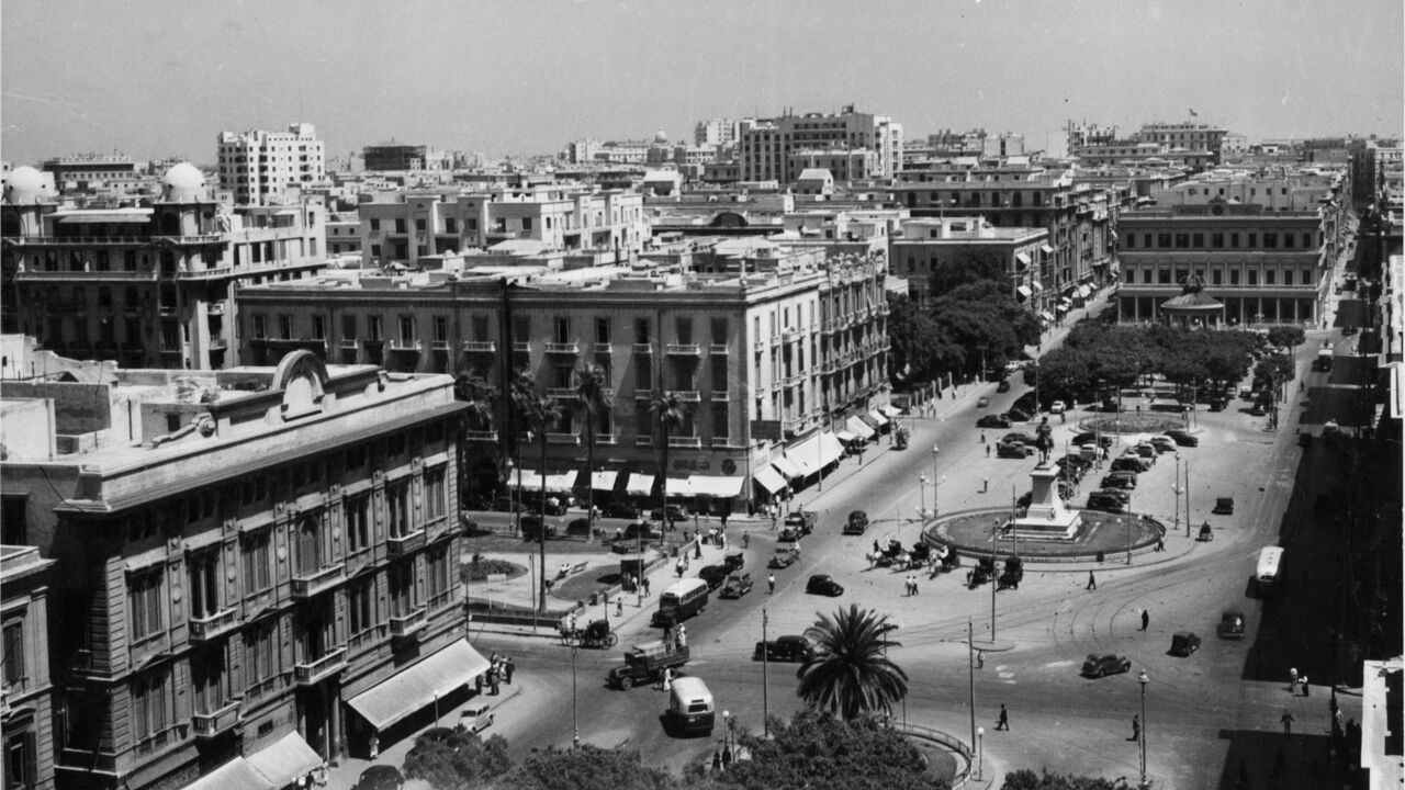 An overview of Mohammed Ali Square in Alexandria, Egypt. (Photo by Pictorial Parade/Archive Photos/Getty Images)