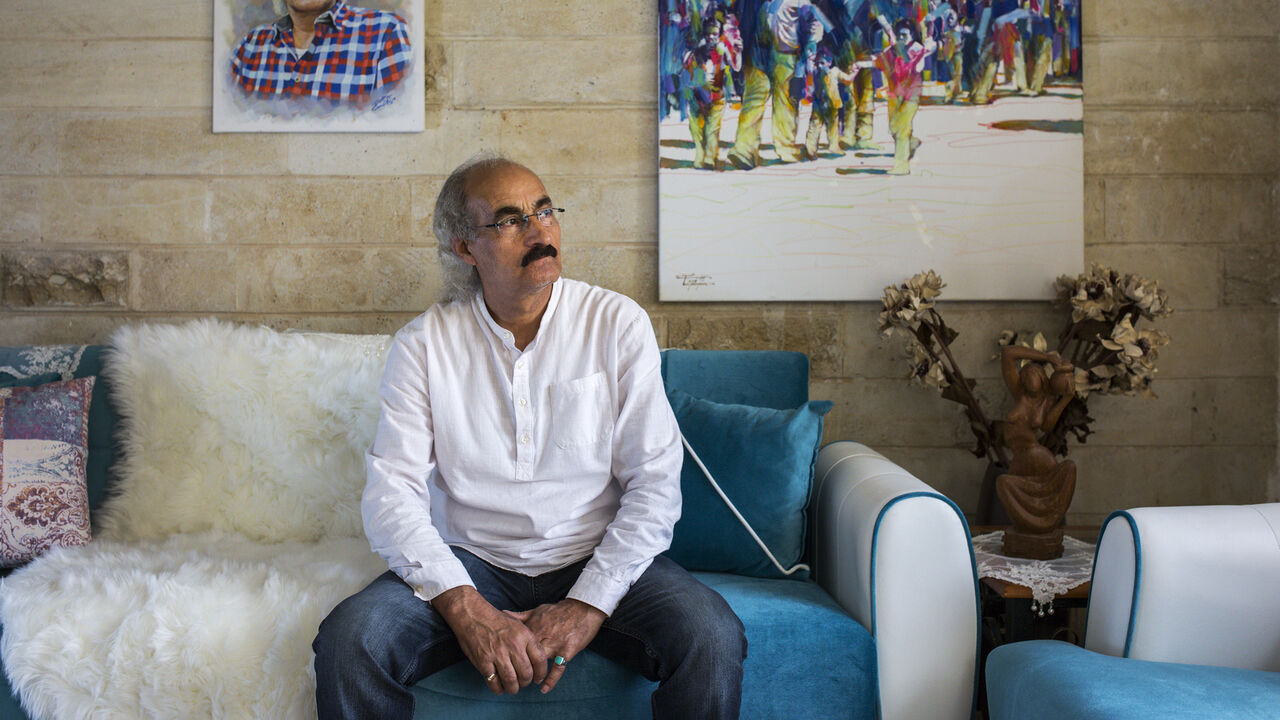 Academic and Painter Dr Khleif Mahmood, Mosul 