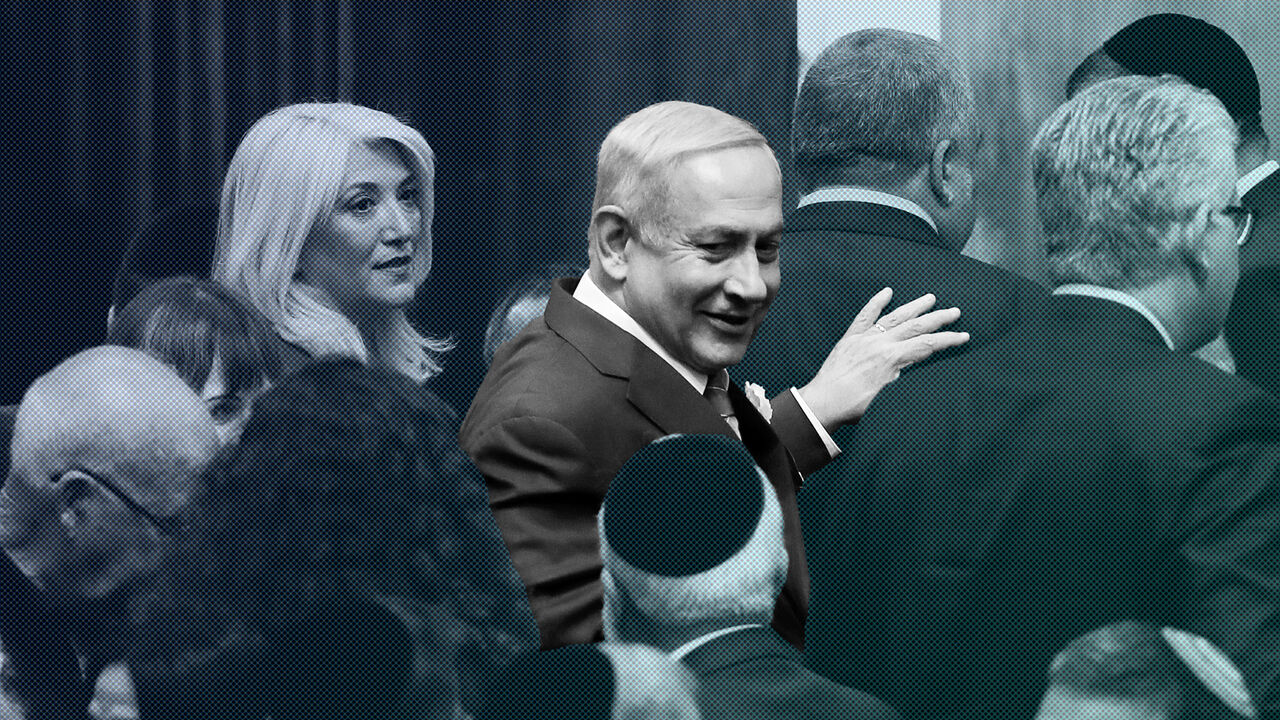 Israeli Prime Minister Benjamin Netanyahu leaves after an inauguration ceremony of Israel's 21st Knesset, or parliament, in Jerusalem April 30, 2019. REUTERS/Ronen Zvulun - RC113E52F170