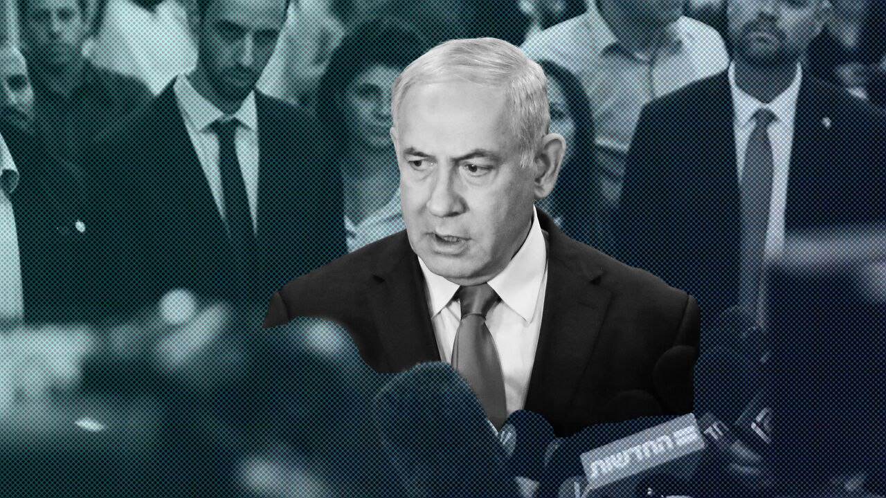 Israeli Prime Minister Benjamin Netanyahu talks to the press following a vote on a bill to dissolve the Knesset (Israeli parliament) on May 29, 2019, at the Knesset in Jerusalem. - Parliament voted 74-45 in favour of dissolving itself and setting elections for September 17. (Photo by Menahem KAHANA / AFP)        (Photo credit should read MENAHEM KAHANA/AFP/Getty Images)