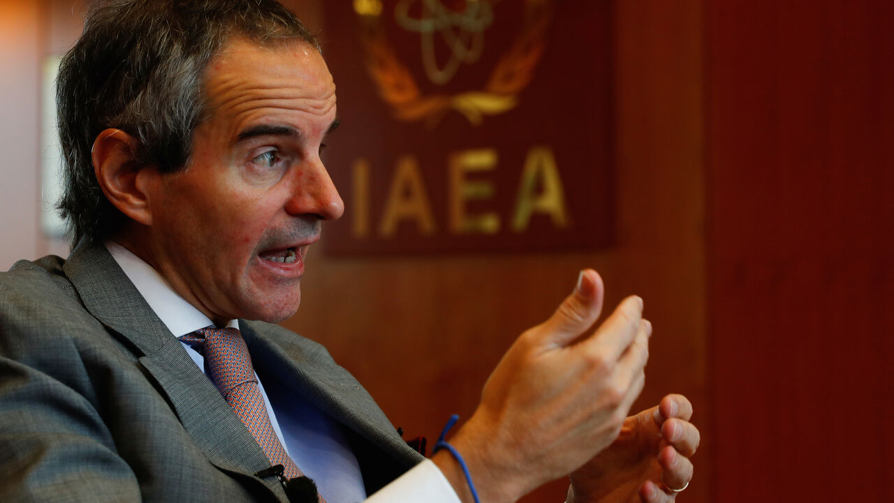 International Atomic Energy Agency (IAEA) Director General Rafael Grossi gestures during an interview with Reuters in his office in Vienna, Austria December 3, 2019.   REUTERS/Leonhard Foeger - RC2TND9X2QPB