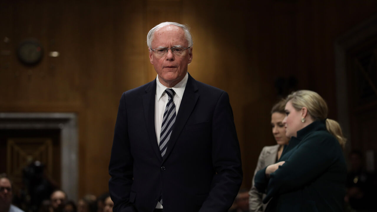 WASHINGTON, DC - OCTOBER 22:  James Jeffrey, State Department special representative for Syria engagement and special envoy to the Global Coalition to Defeat ISIS, waits for the beginning of a hearing before Senate Foreign Relations Committee October 22, 2019 on Capitol Hill in Washington, DC. The committee held a hearing on "Assessing the Impact of Turkey's Offensive in Northeast Syria."  (Photo by Alex Wong/Getty Images)