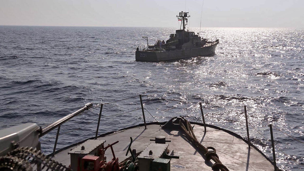 A handout picture provided by the Iranian Army official website on September 11, 2020, shows an Iranian navy warship during the second day of a military exercise in the Gulf, near the strategic strait of Hormuz in southern Iran. - The Iranian navy began a three-day exercise in the Sea of Oman near the strategic Strait of Hormuz yesterday, deploying an array of warships, drones and missiles. One of the exercise's objectives is to devise "tactical offensive and defensive strategies for safeguarding the countr
