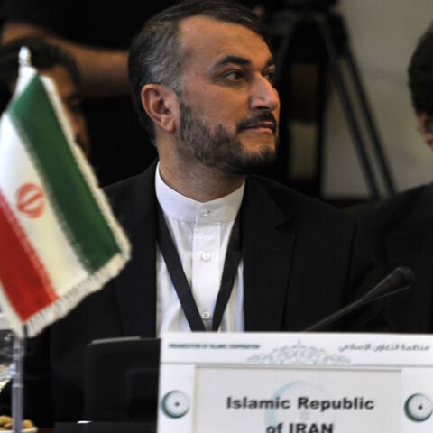 Iranian Deputy Foreign Minister Hossein Amir-Abdollahian attends an extraordinary meeting of the Organisation of Islamic Cooperation (OIC) on June 16, 2015, in the Saudi Red Sea city of Jeddah. 