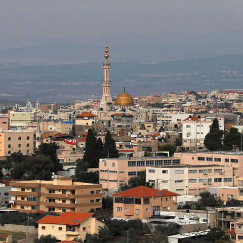 This picture shows a general view of the Arab city of Umm al-Fahm, Israel, Dec. 3, 2021.