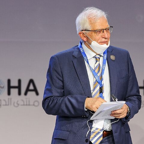 The European Union's foreign policy chief Josep Borrell tells a forum in Doha that he expects the Iran nuclear agreement to be restored in "a matter of days"