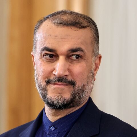 Foreign Minister Hossein Amir-Abdollahian, pictured at a press conference with his Qatari counterpart, denounced the 'cowardly' attack