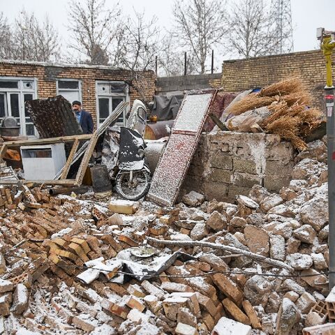 An earthquake struck the city of Khoy in Iran's West Azerbaijan province after dark on January 28, 2023