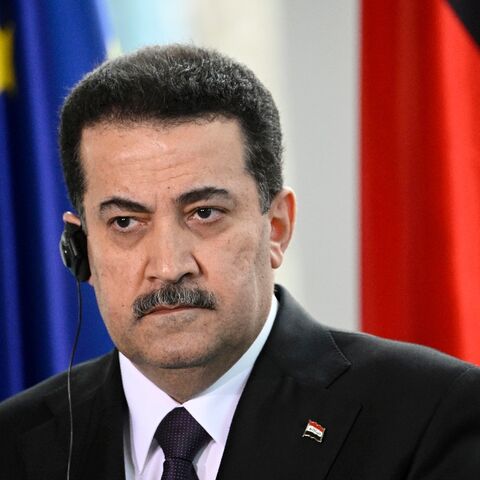 Iraqi Prime Minister Mohammed Shia al-Sudani, seen during a Berlin visit on January 13, 2023, has defended the continued presence in his country of US and allied forces as necessary in the fight against the Islamic State 