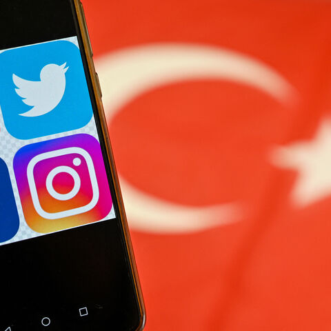In this picture taken on September 30, 2020 shows logos of social networking websites displayed on a mobile phone's screen in Istanbul. - Turkey on Wednesday restricted Twitter in the aftermath of the deadly earthquake. (Photo by OZAN KOSE/AFP via Getty Images)