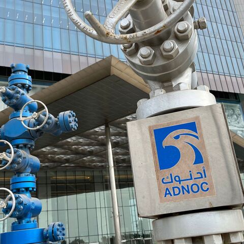 A picture shows the headquarters of UAE's state oil company ADNOC in Dubai on July 27, 2022. (Photo by Giuseppe CACACE / AFP) (Photo by GIUSEPPE CACACE/AFP via Getty Images)